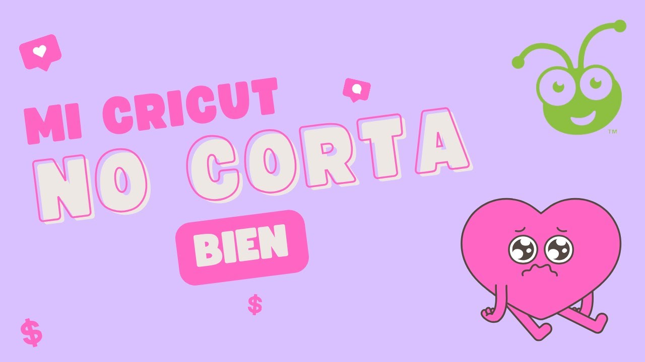 Mi cricut no corta cartulina/ Mi cricut no corta vinil/ Como configurar mi cricut para cortar