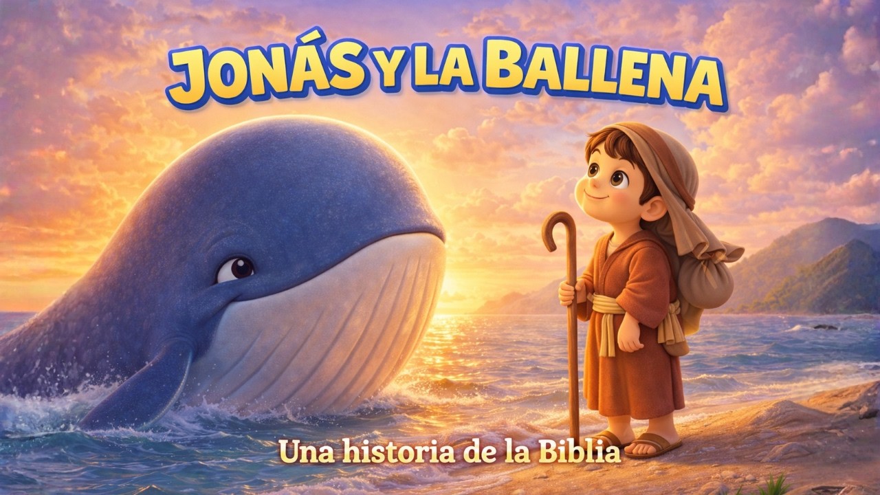 Jonás y la Ballena 🐋 | Cuento Bíblico para Niños | Historia Infantil de la Biblia