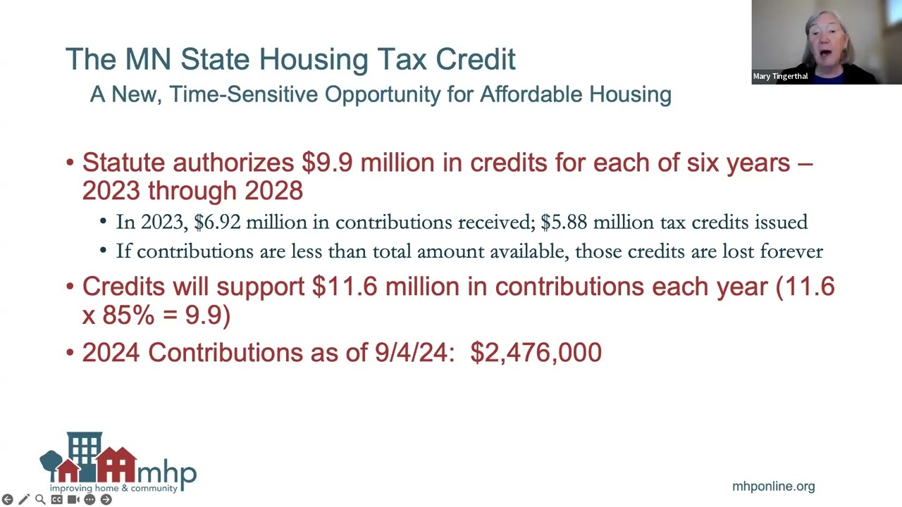 State Housing Tax Credit (SHTC) Contribution Fund Updates