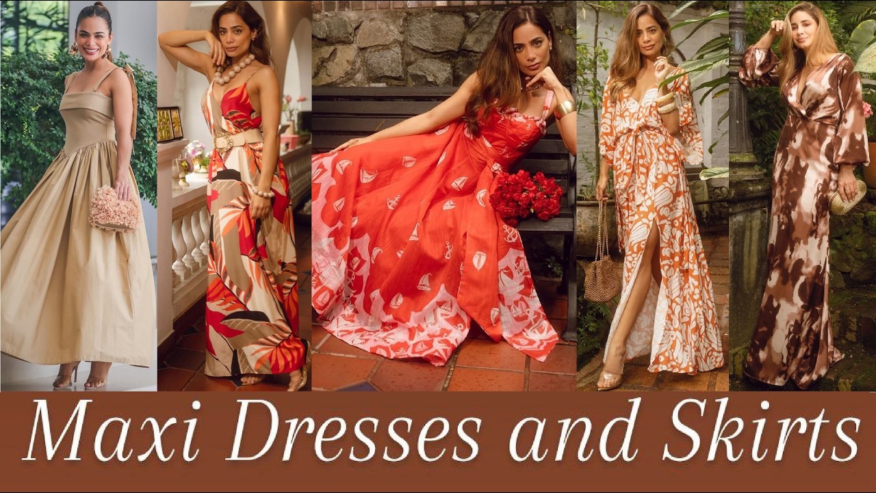 New Maxi Dresses and Skirts from Scarsa | Chic Collection for February 2026
