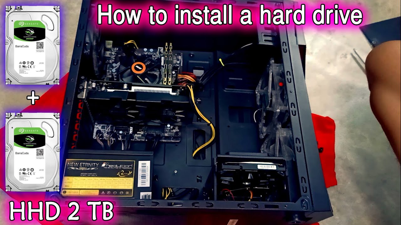 How to Upgrade HDD PC 2TB | របៀបថែម HDD Pc