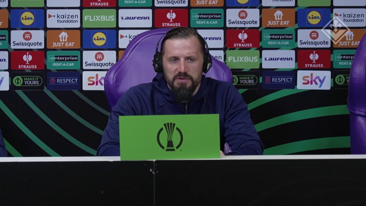 CONFERENZA STAMPA UEFA RAKOW 11 MARZO 2026