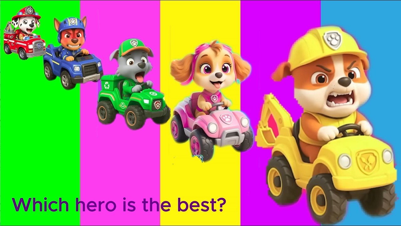 Wrong eyes👀 NEW EPISODES/ Sheriff Labrador x Rocky & BabyBoss Puzzle Wrong HeadsEYE PUZZLE WORLD