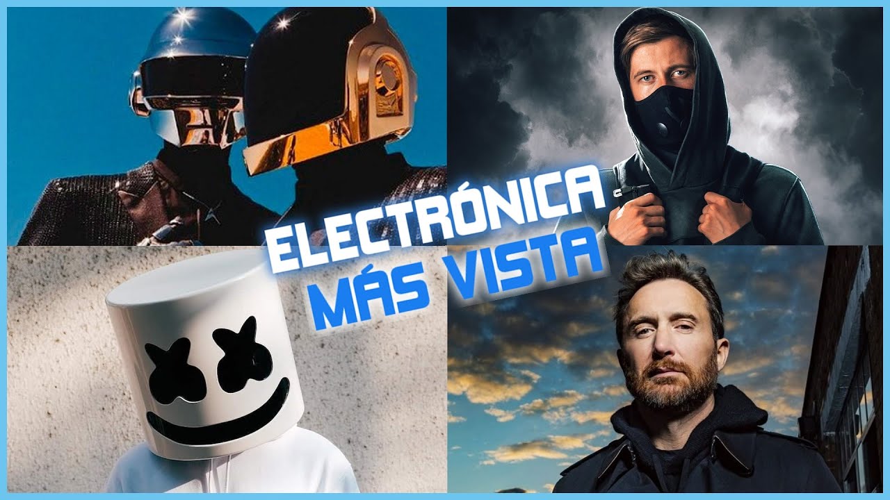 Top 150 Música Electrónica más Vista en Youtube (Actualizado en Febrero 2023)