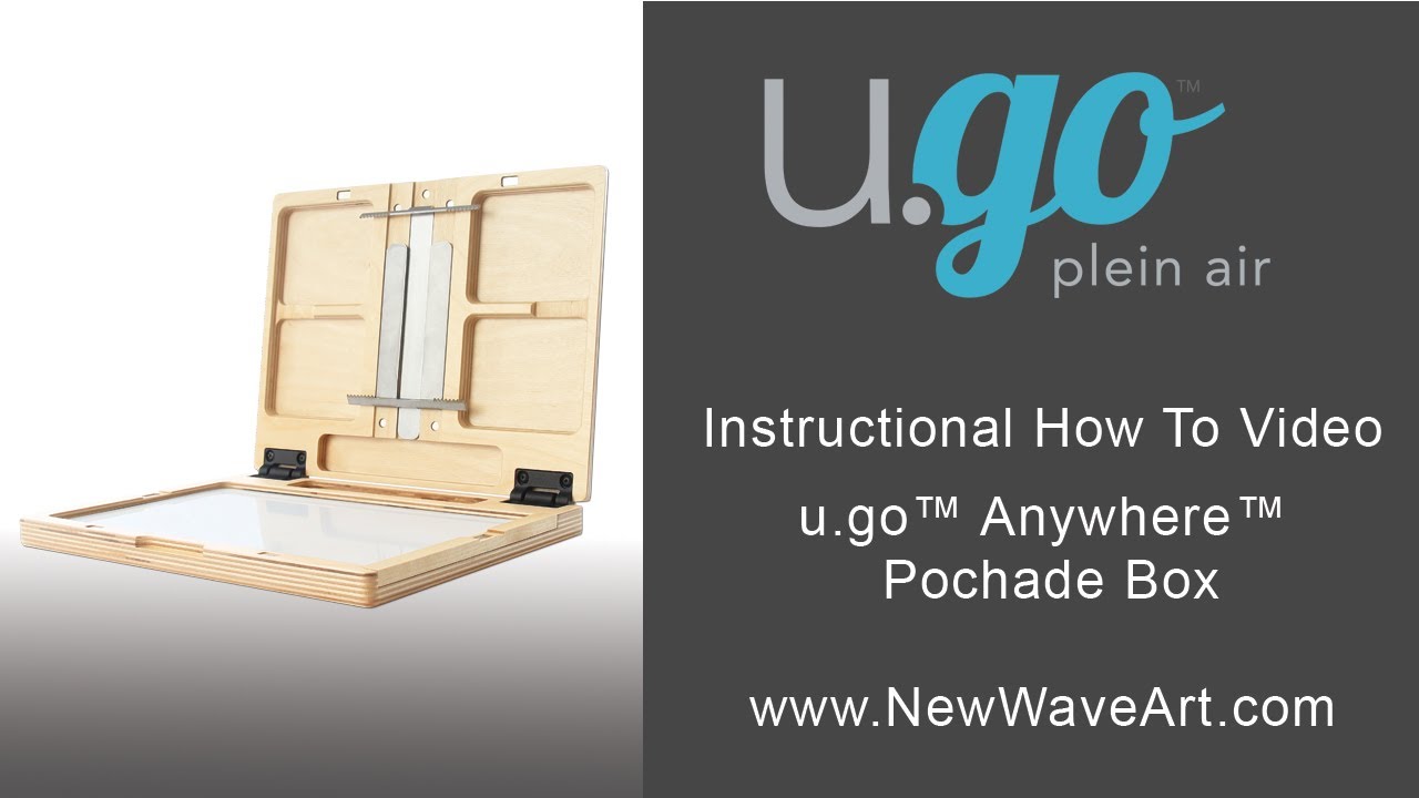 New Wave® u.go™ Anywhere™ Pochade Box Instructional How To Video