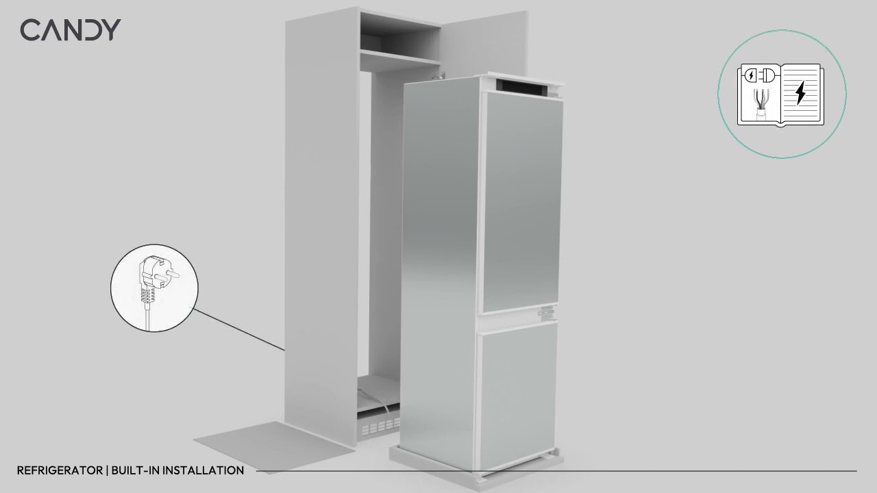 Candy | Refrigerator Built-in - installation guide