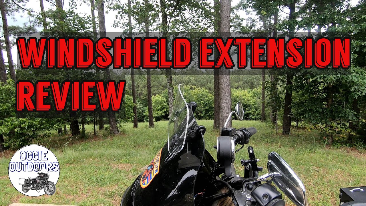 Motoparty Motorcycle Windshield Extension review