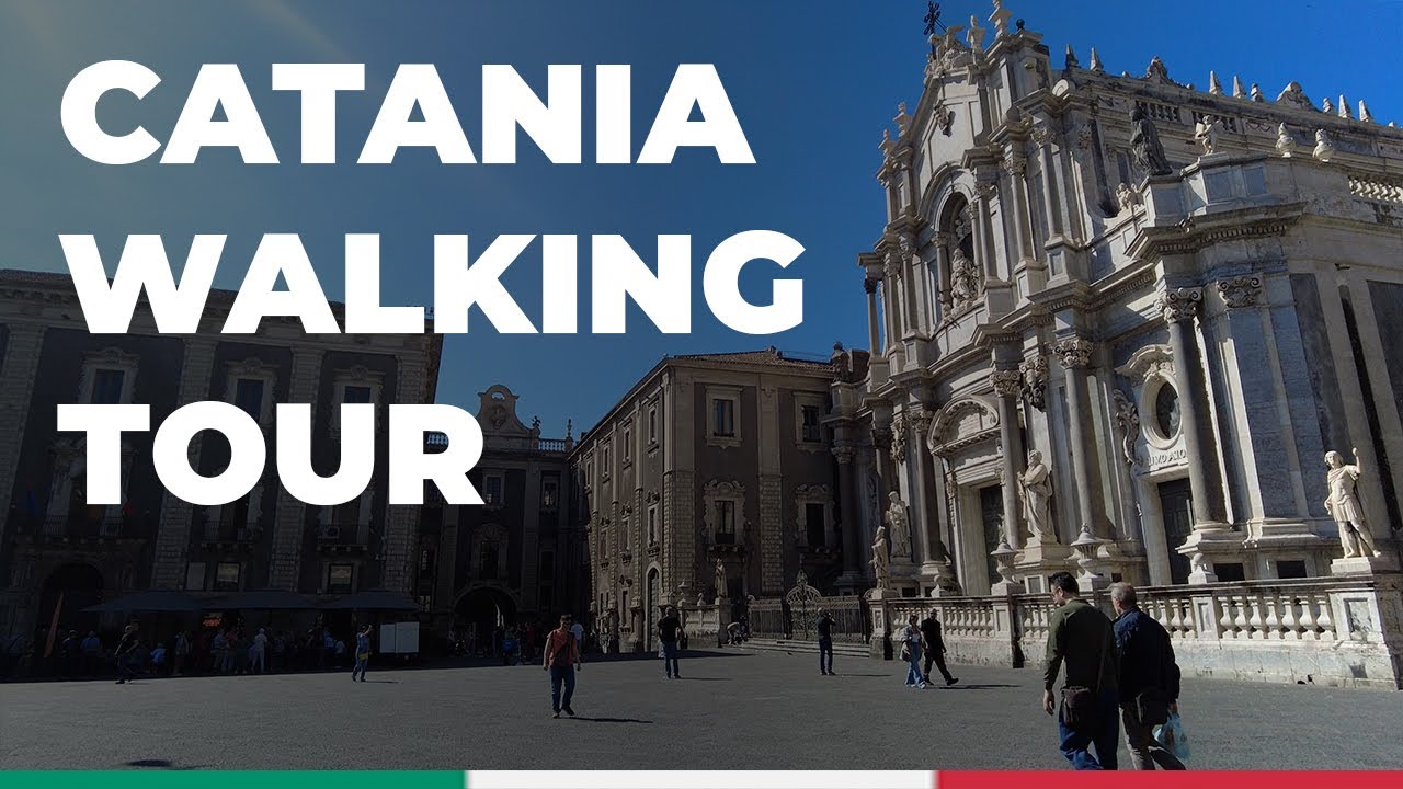 Catania Walking Tour 2025 | Via Etnea, Piazza Duomo & Old Town