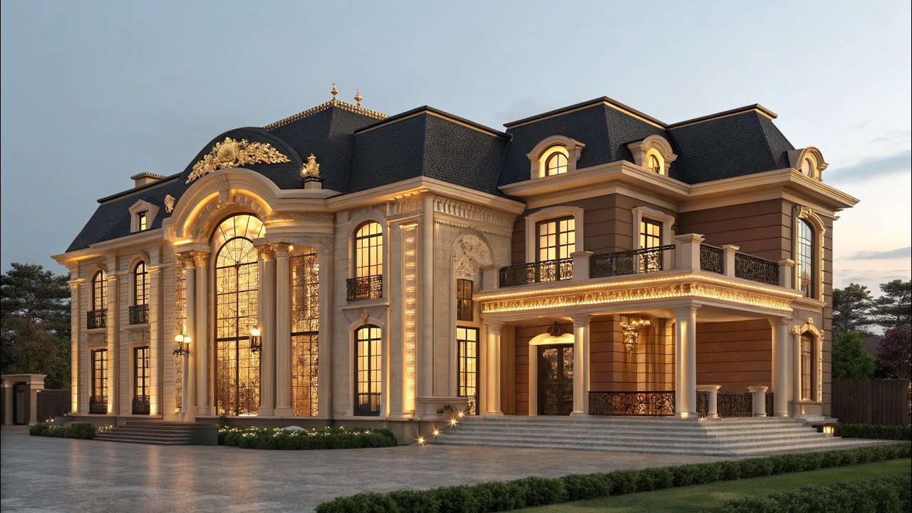 🏛️$500M Black Shadow🌲 Mansion✨ Revealed 🌳🤯 Ultra-Luxury 🏡Beyond Imagination☘️