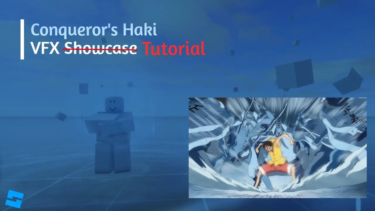 How to make Conqueror's Haki One Piece -- Roblox VFX Tutorial