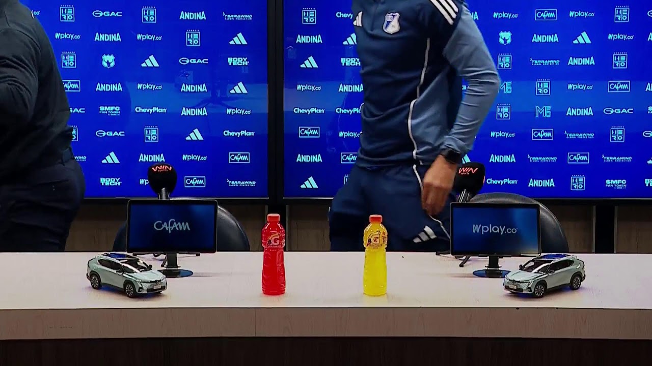 Rueda de prensa de Millonarios tras su partido con Cúcuta