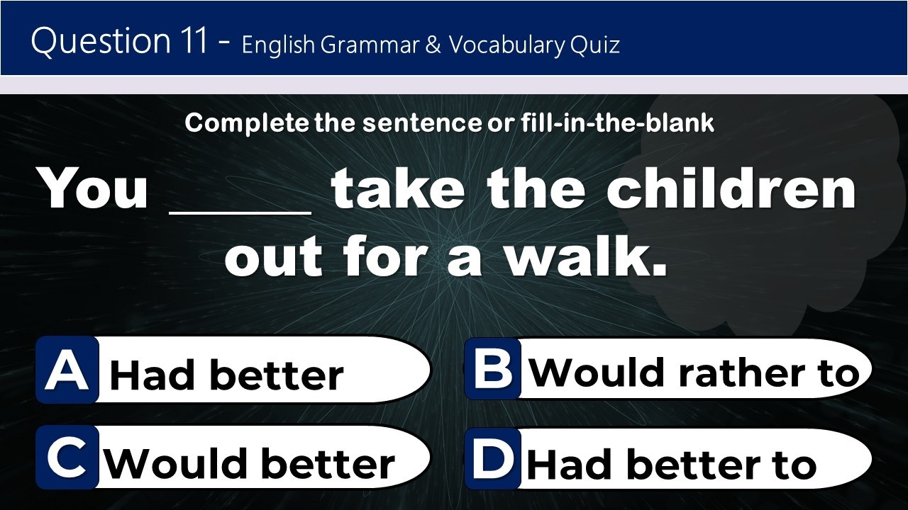 🧠 Only Fluent Speakers Pass This Grammar & Vocabulary Quiz | Episode 6 #13