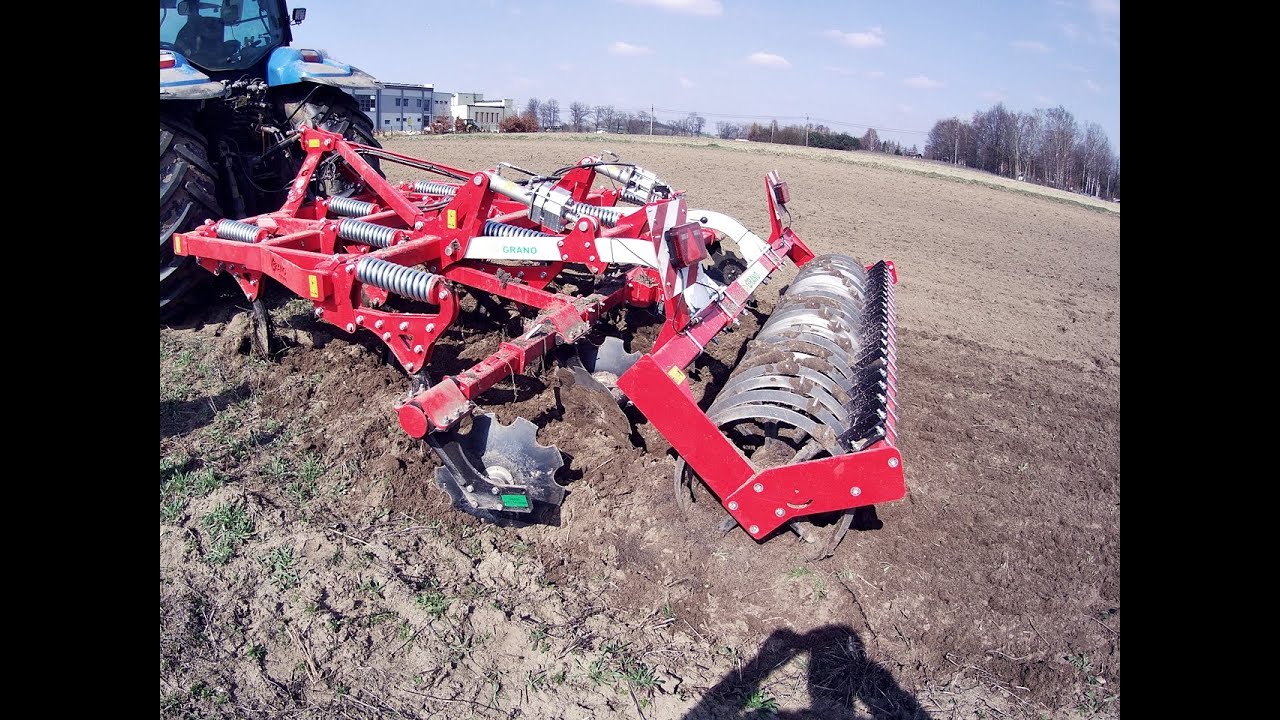 NOWY NABYTEK 2025 ! GRANO - SYSTEM 3M / UPRAWA BEZORKOWA POD KUKURYDZĘ 2025 / GR PUSTELNIK /NH T6070