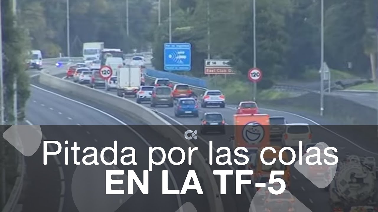 TF-5. M&aacute;s de una hora para un trayecto que puede hacerse en menos de 30 minutos