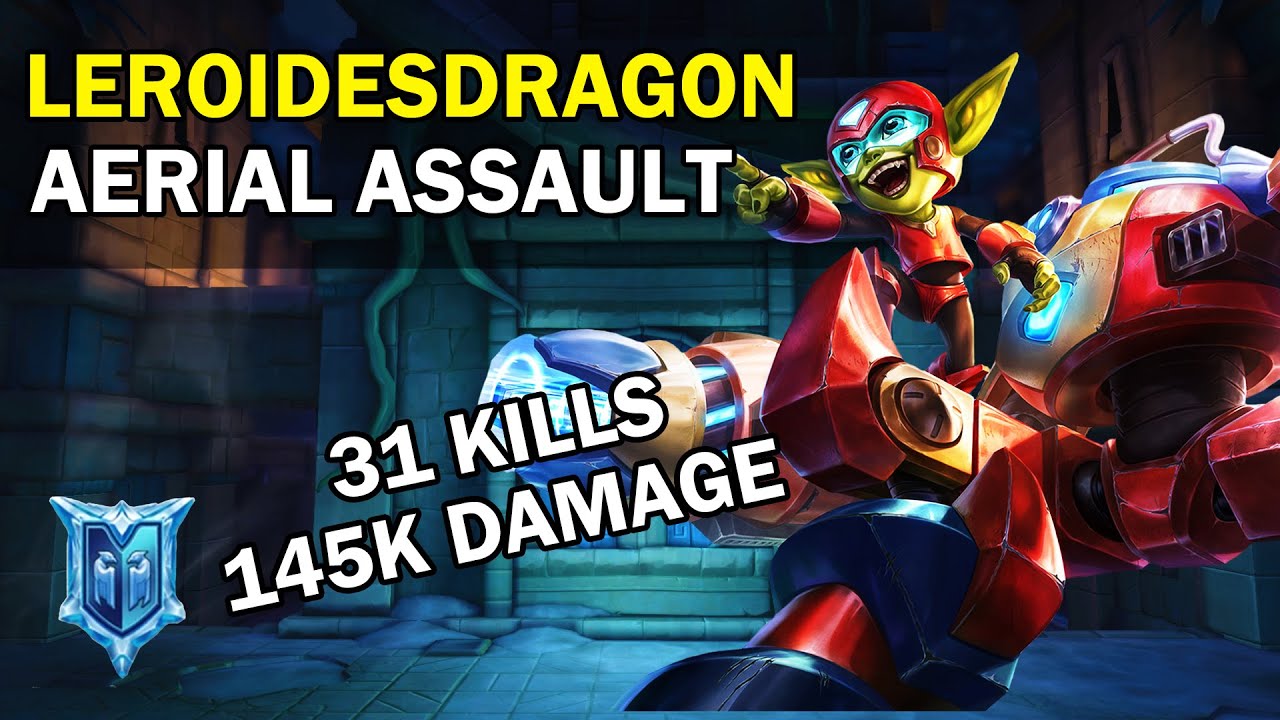 31 Kills 145K Damage LeRoiDesDragon Ruckus Paladins Competitive (Diamond) AERIAL ASSAULT