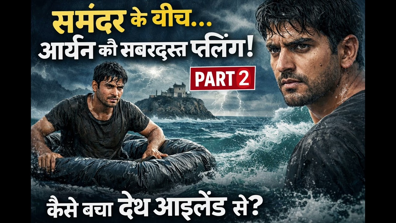 समंदर के बीच मौत से टकराया आर्यन 😱 | Death Island Escape Part 2 | सच्ची कहानी जैसा थ्रिलर