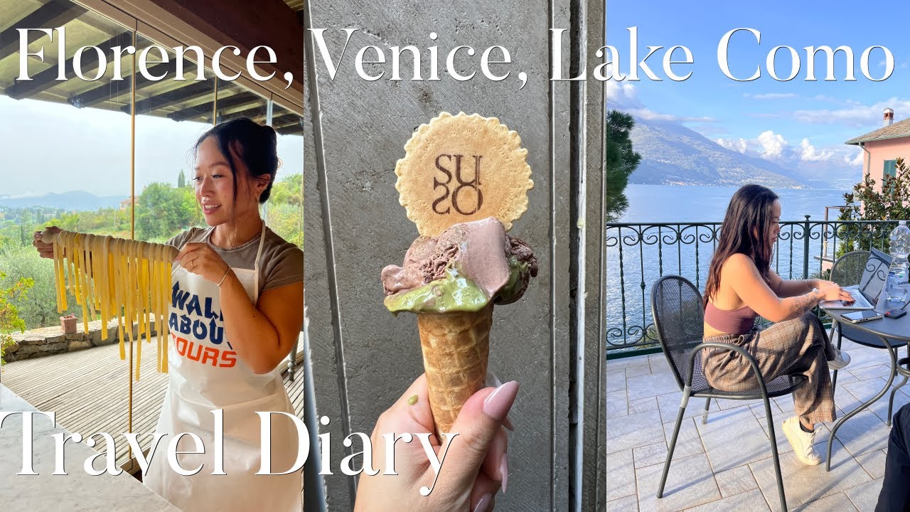 Italy Travel Diary: Florence, Venice, and Lake Como