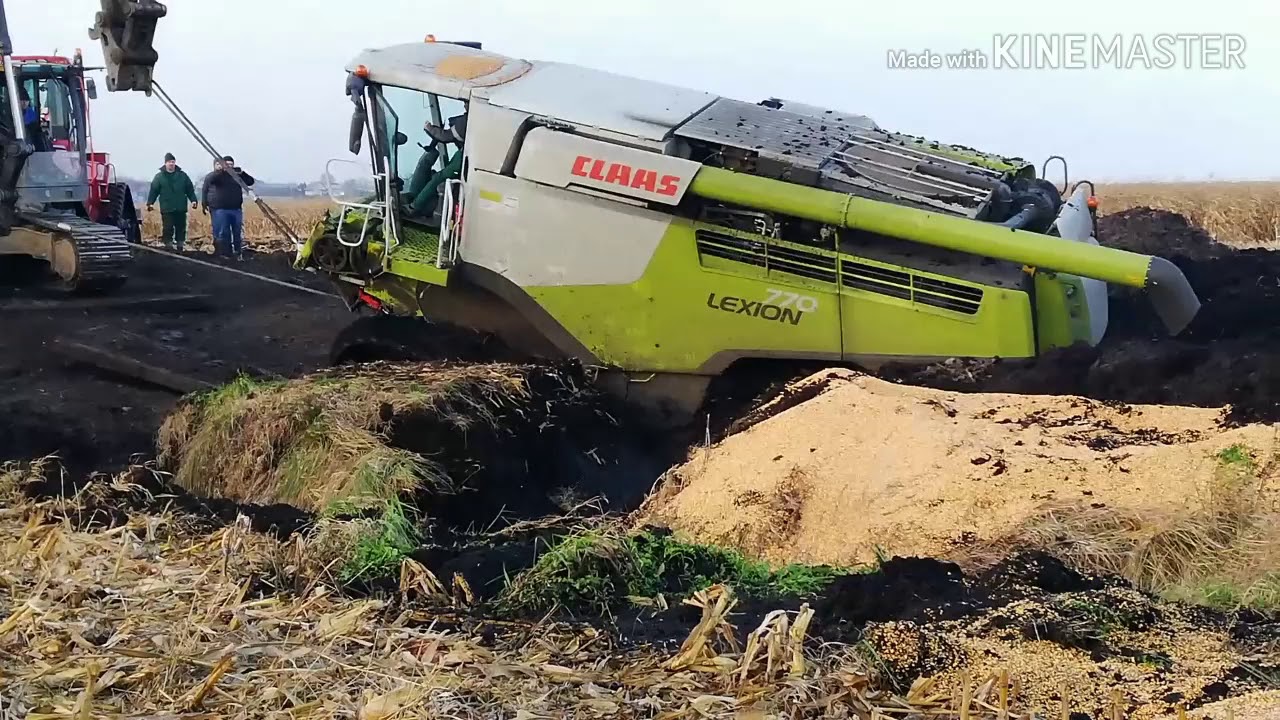 Wpadka claasa lexiona 770 tt akcja wyciąganie