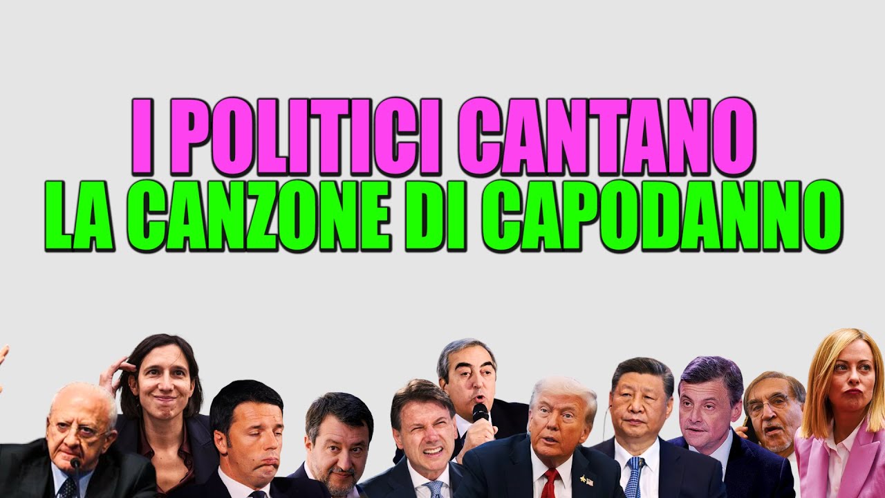 I POLITICI CANTANO - LA CANZONE DI CAPODANNO (HIGHLANDER DJ EDIT)