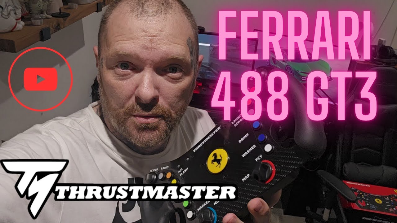 Thrustmaster Ferrari 488 GT3 Add On Wheel Installation