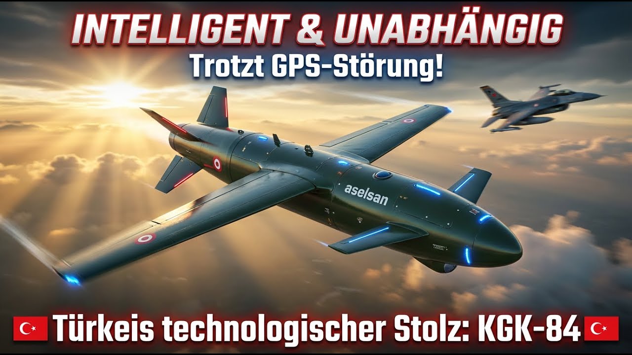 KGK-84 Volltreffer 2025: Türkeis neue Superwaffe mit über 100 km Reichweite & GPS-Unabhängigkeit