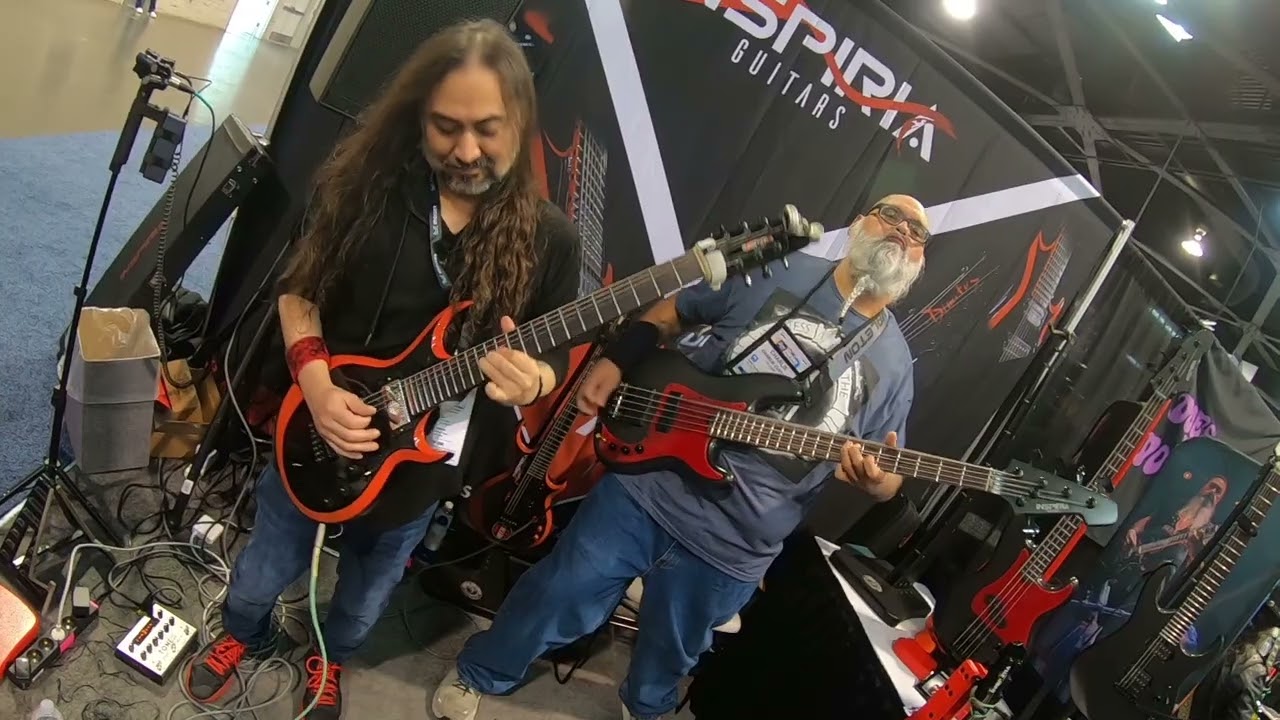 Witness to the Fallen DESTROY the Inspiria Booth at NAMM 🔥 DLP5 & DLP7 Demo | “Padded Walls