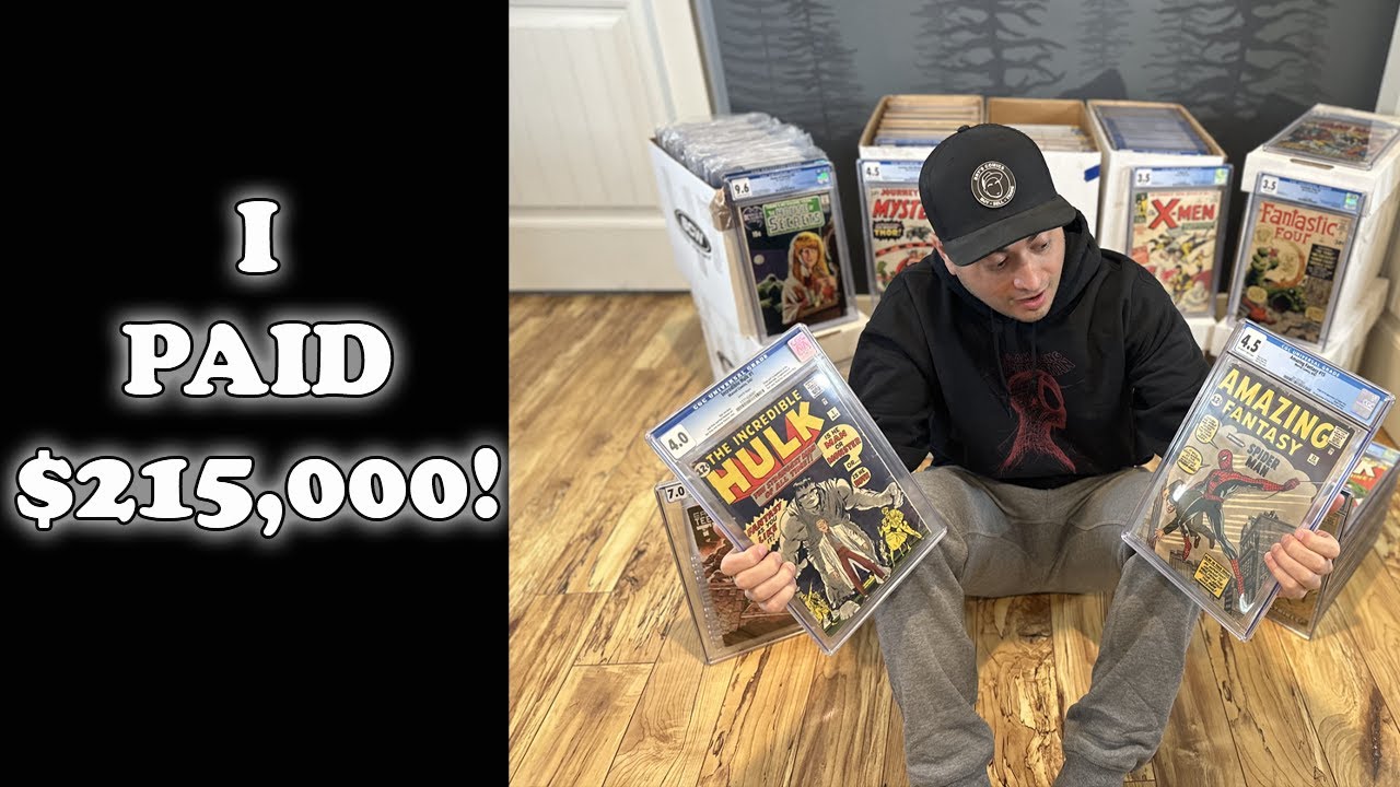 Comic Collector Sells 60+ Year Old Collection!