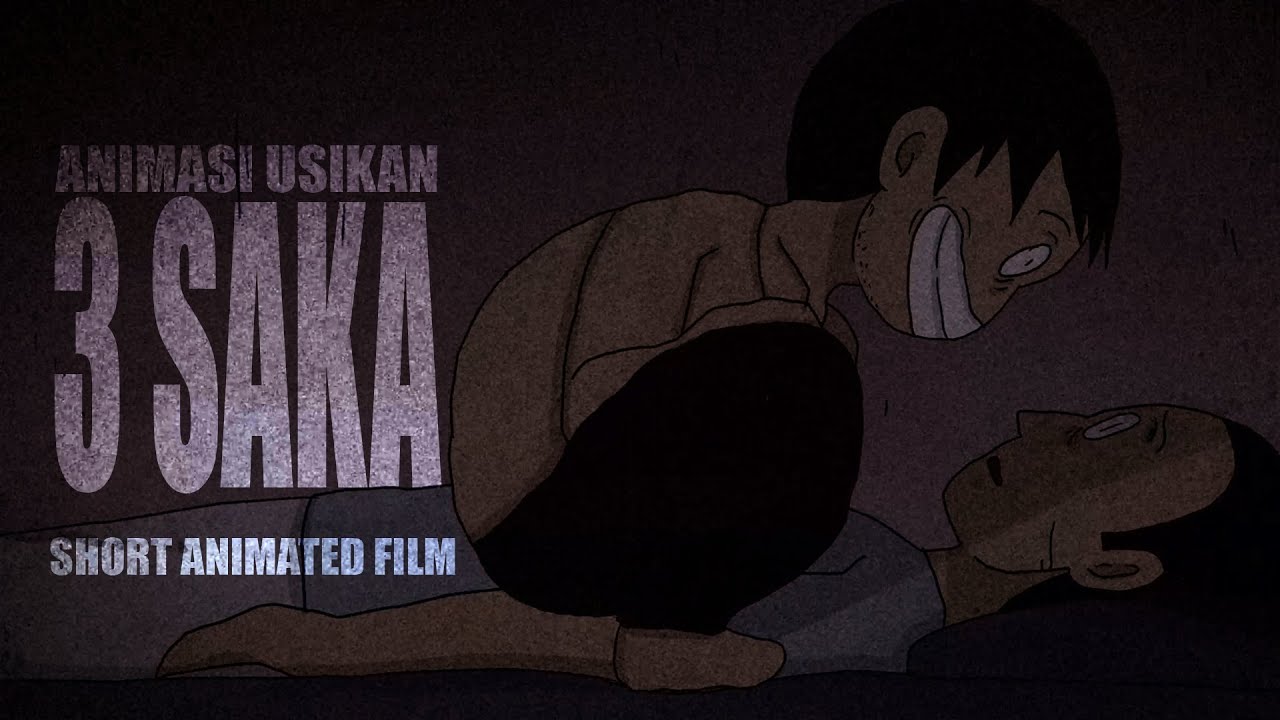 3 SAKA | ANIMASI USIKAN - Short Horror Animated Film