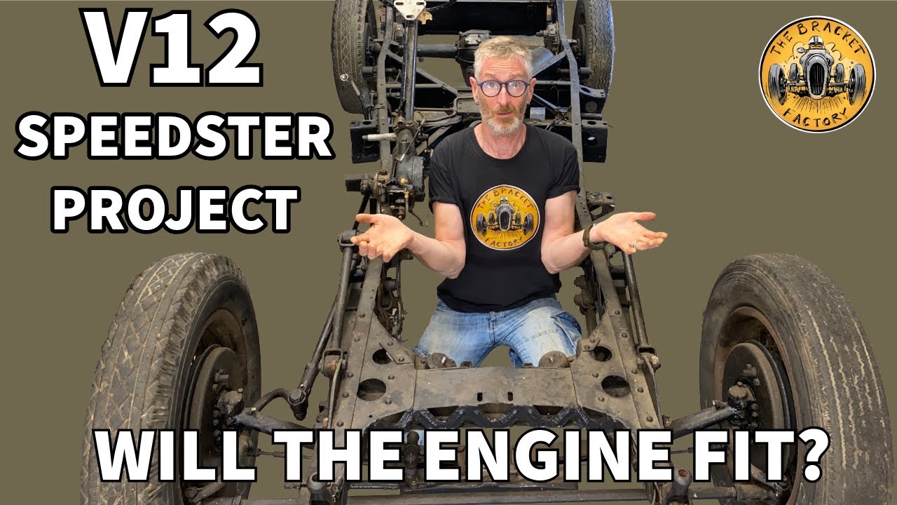 V12 Speedster Project - Will The Big V12 Fit? - Episode 27