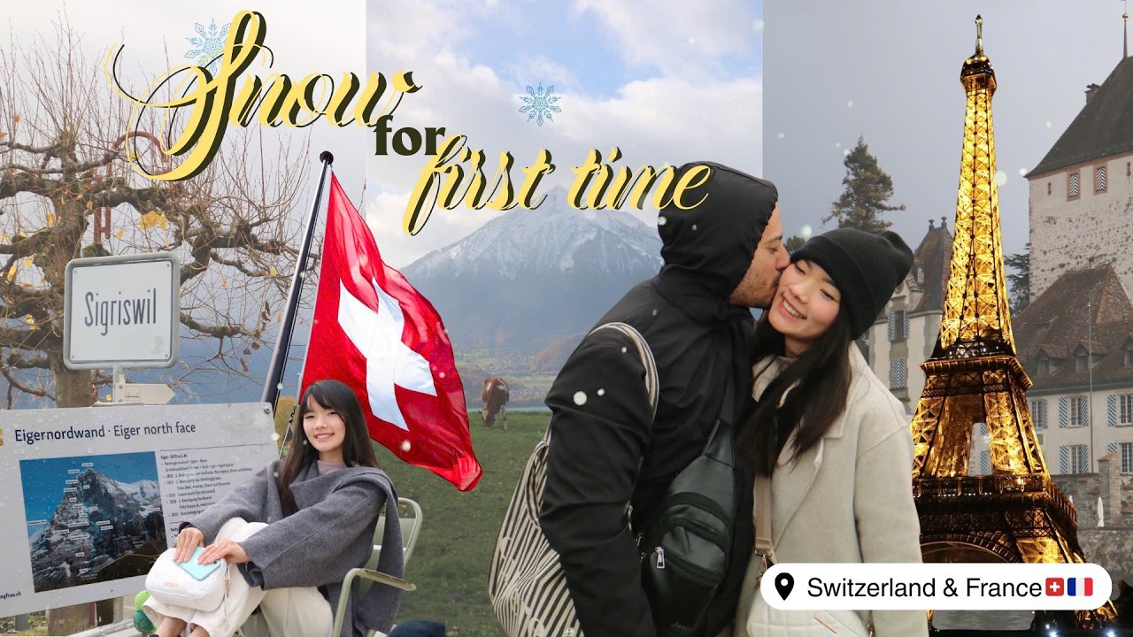 First Time in Europe With Him 🇨🇭🇫🇷 Switzerland – France Trip