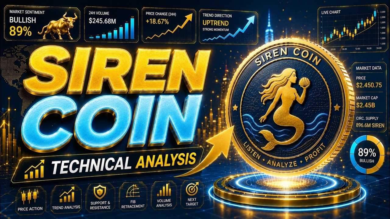 ⚡ SIREN Coin Update | Complete Technical Analysis & Market Outlook I