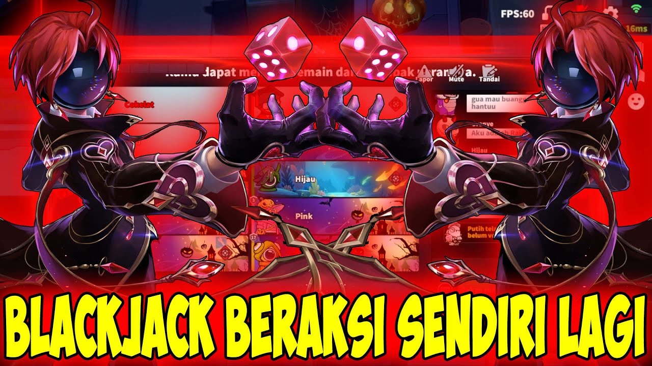 BLACKJACK KERJA SENDIRI !! ADA PARTNER TAPI GAK GUNA !! Super Sus Indonesia