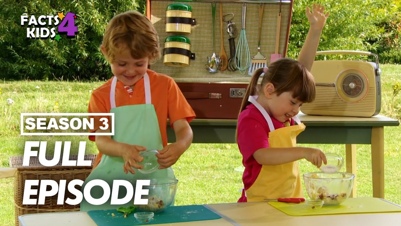 Fig and Fudge Biscuits | I Can Cook | S03 EP15 | Full Episode | Facts4Kids