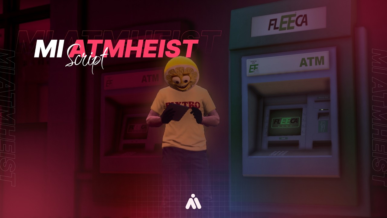 ATM Skimming Heist Script | Smart NPCs & Custom Minigames