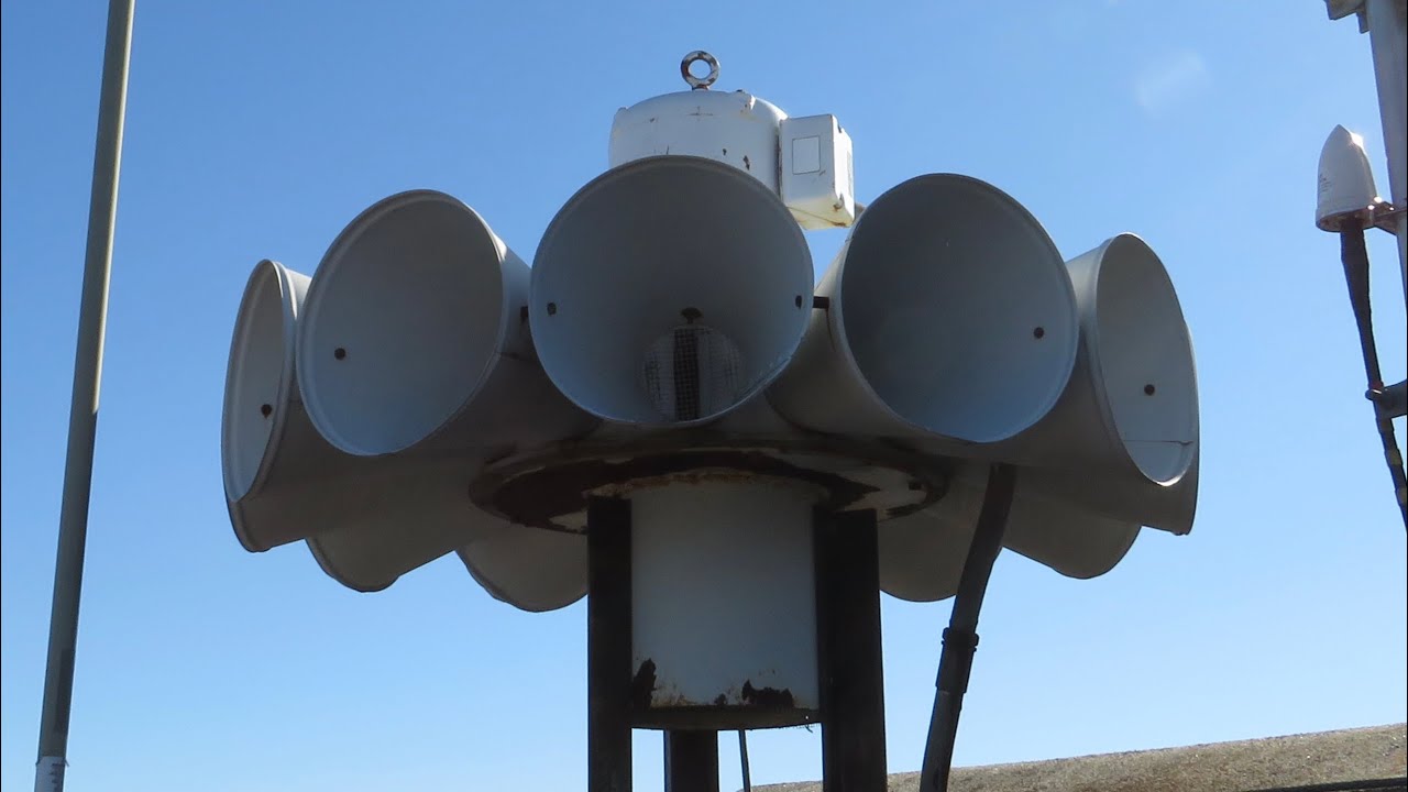 Federal Signal STH-10 Fire Siren | Noon Blast |Tenafly NJ