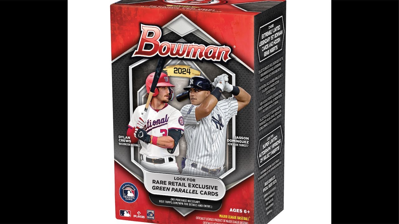 2024 Bowman Blaster Boxes (6) Double Header Night Game #2