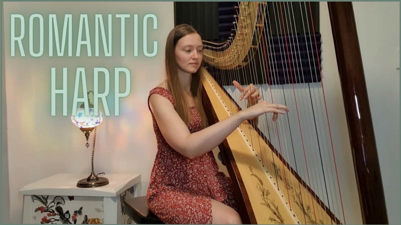 Romantic HARP solo: Melody in F - Anton Rubinstein arr. Salzedo