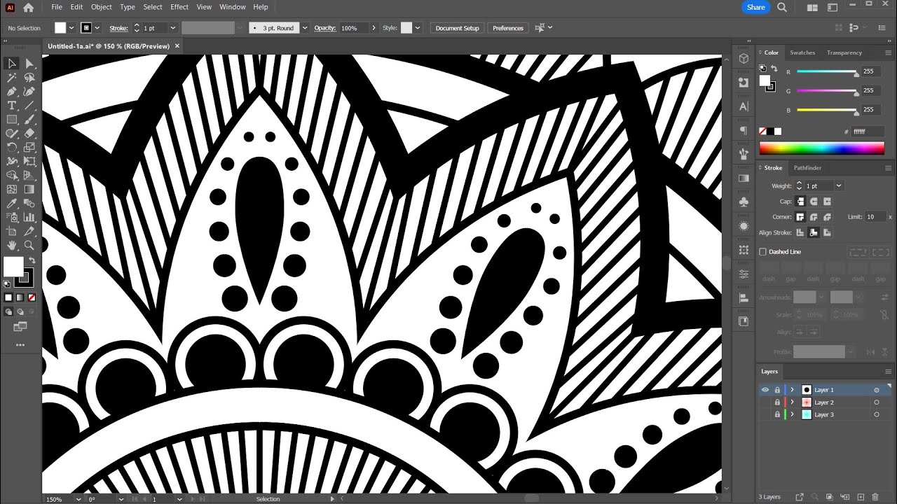 How to Draw a Mandala in Adobe Illustrator