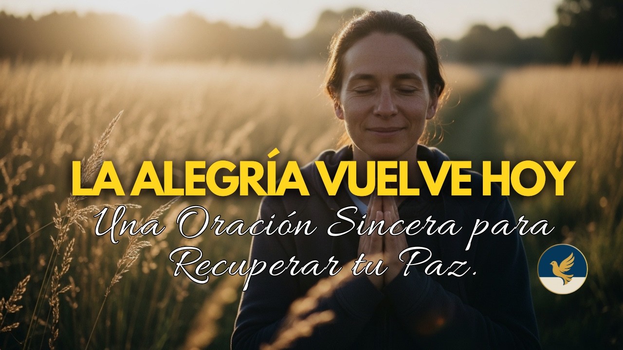 DIOS ESTÁ RESTAURANDO TU GOZO: La Oración Matutina que Necesitas Hoy.