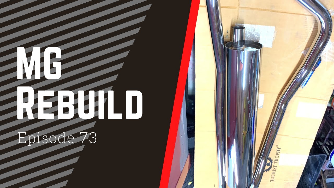 Fitting the exhaust - 1950 MG Rebuild Episode 73