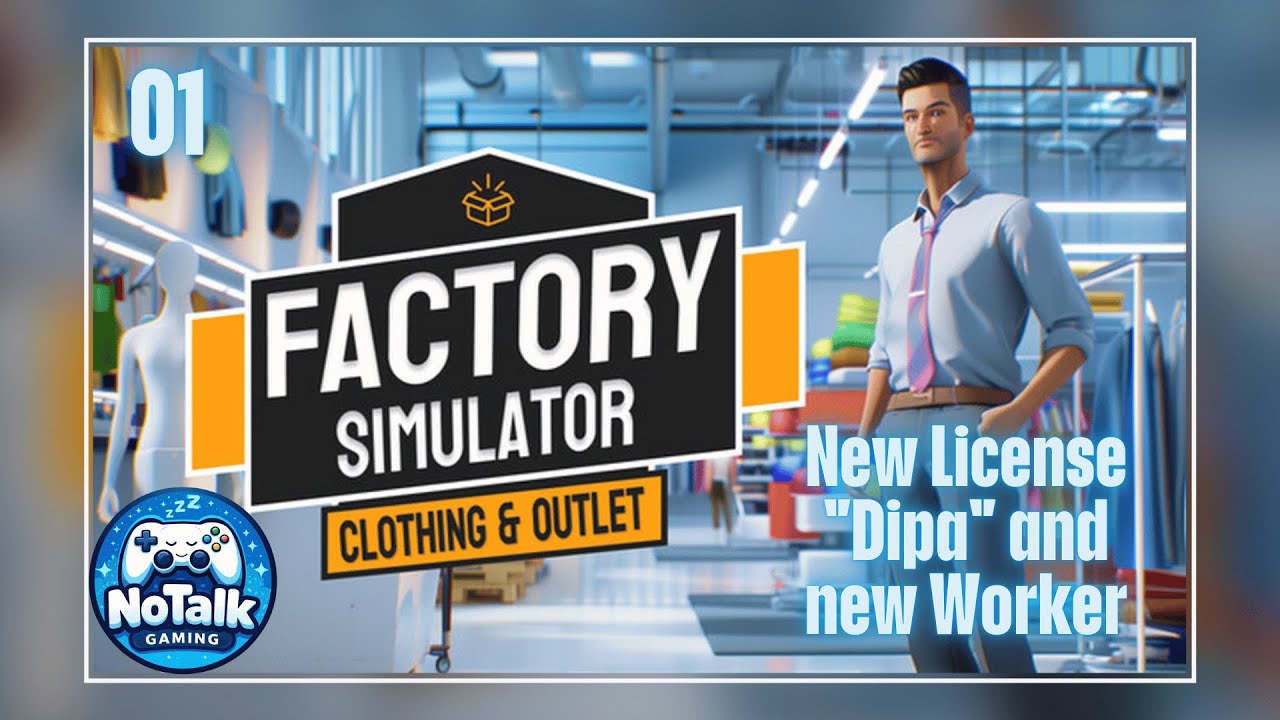 Factory Simulator: Clothes & Outlet – New License 