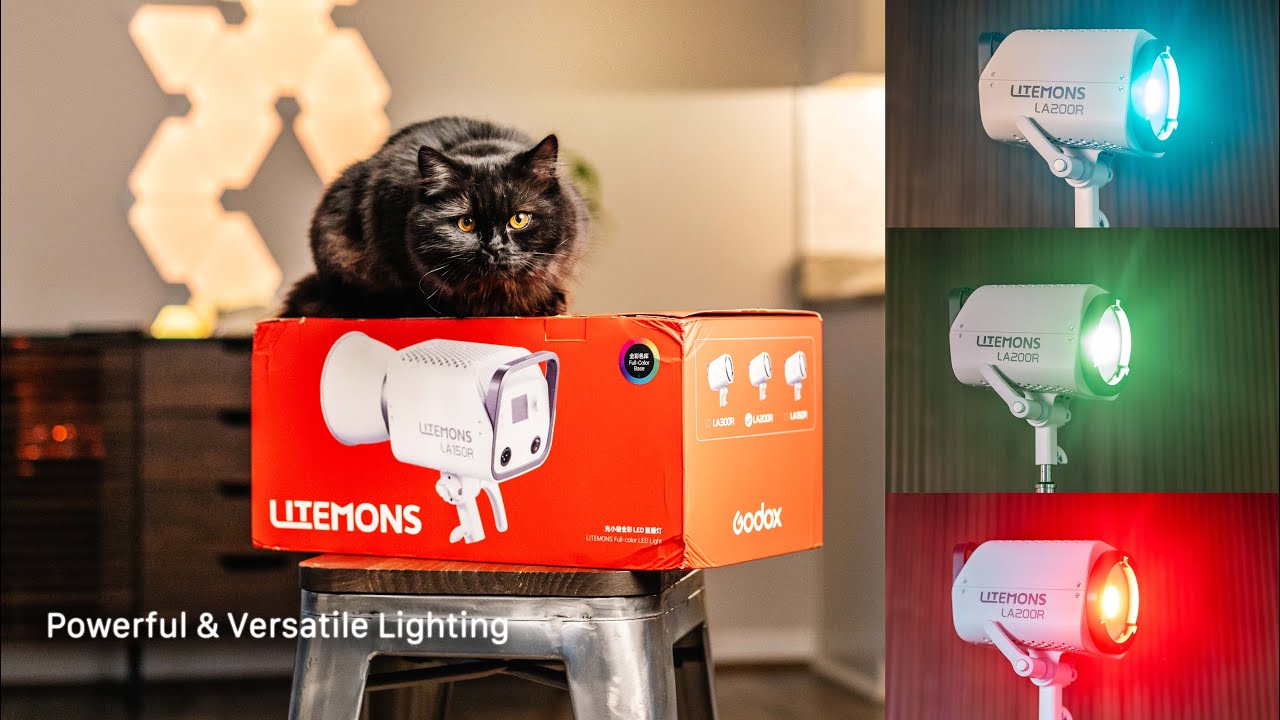 The Godox Litemons LA200R-The go to light for content creators and beginner filmmakers