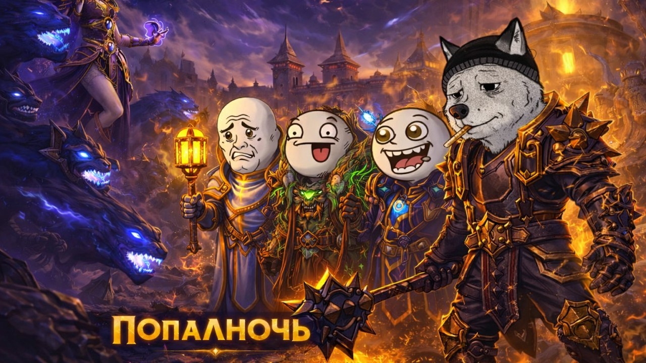 World of Warcraft: Midnight | Релиз | Надо подкачаться | ПОпаЛНОЧЬ Day4