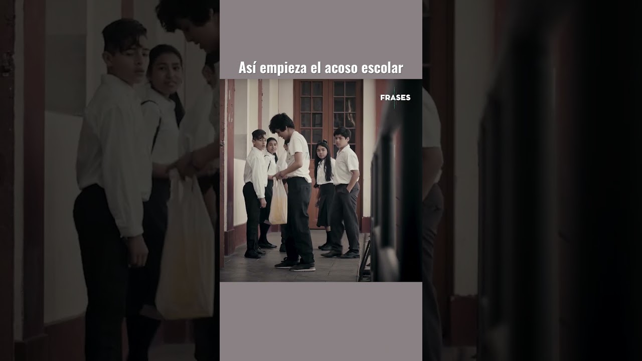 As&iacute; empieza el bullying escolar #noticias #reflexiones #parati #historia