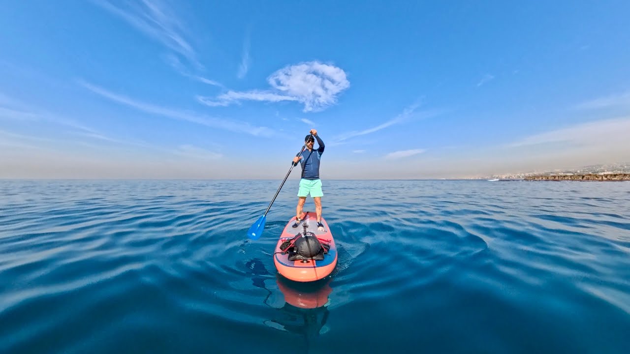 SUP in the Mediterranean 