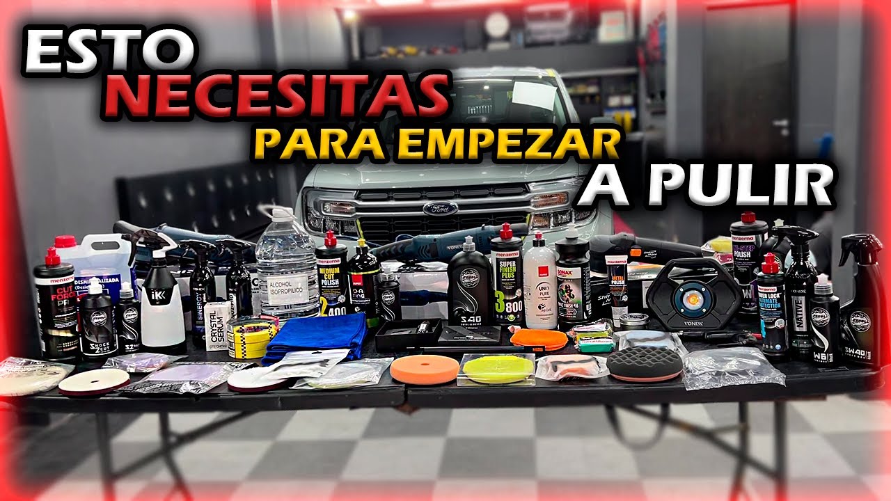 TODO LO QUE NECESITAS PARA EMPEZAR A PULIR | Rodri Cabanay