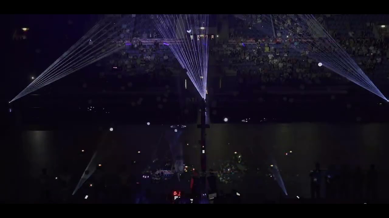 show lumini kinetice & laser BT Arena