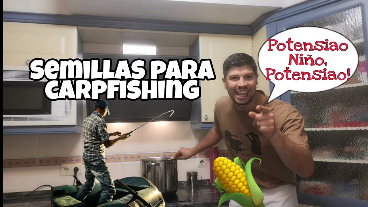 SEMILLA para CARPFISHING 🌽🍴 PARTICLES🎣CÓMO POTENCIAR TUS SEMILLAS Y TU CEBADERO RICO RICO😋 NATURAL!