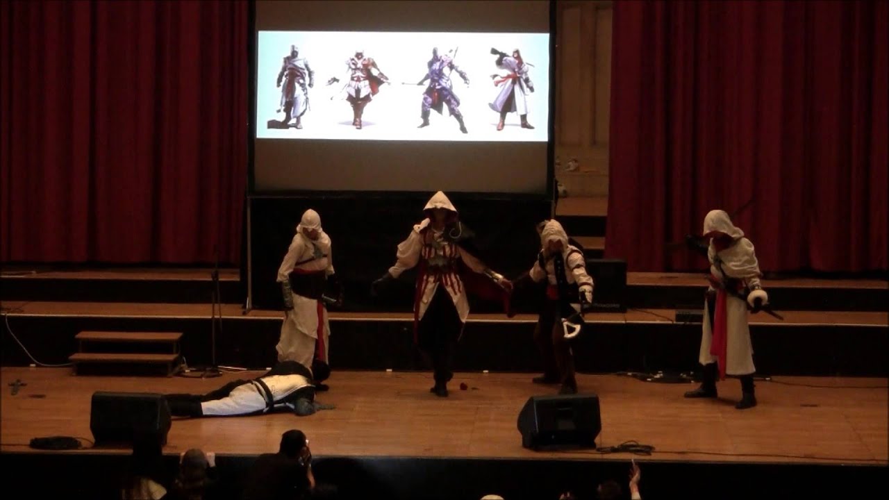 Japan Addict XVI cosplay groupe : Assassin's Creed