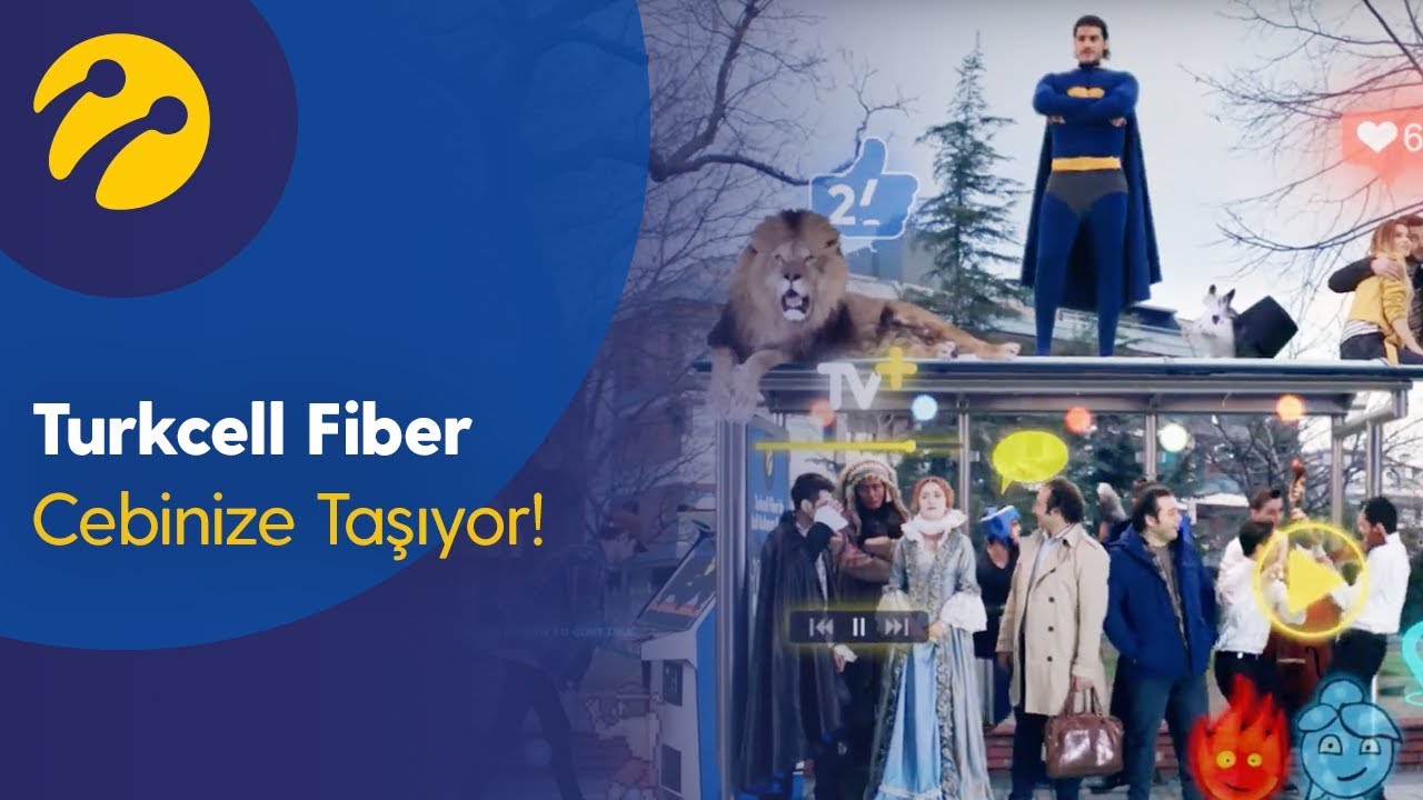 Turkcell Fiber Cebinize Taşıyor!